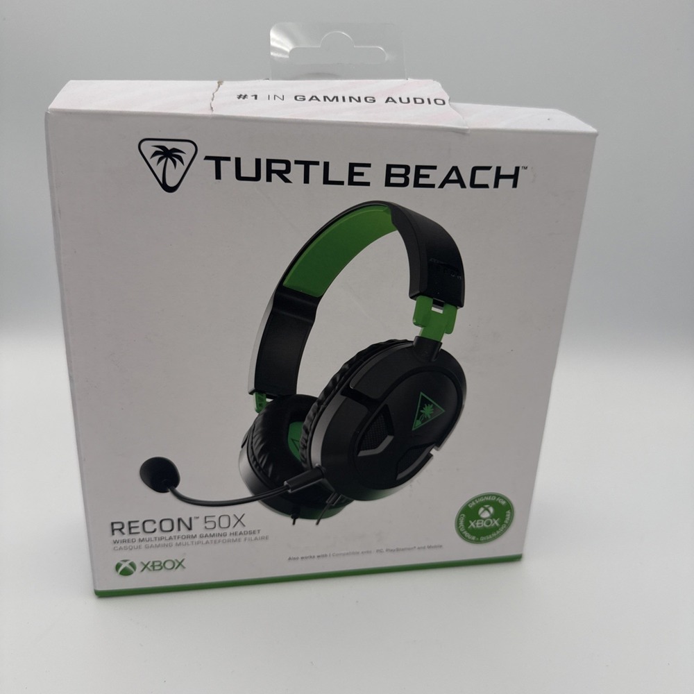 Turtle Beach Recon 50X Xbox Wired‎ Headset Black/Green